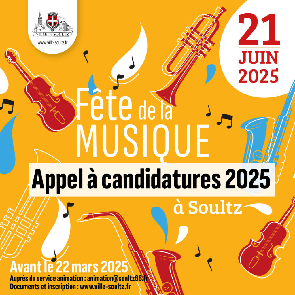 Candidatures / Fête de la musique 2025