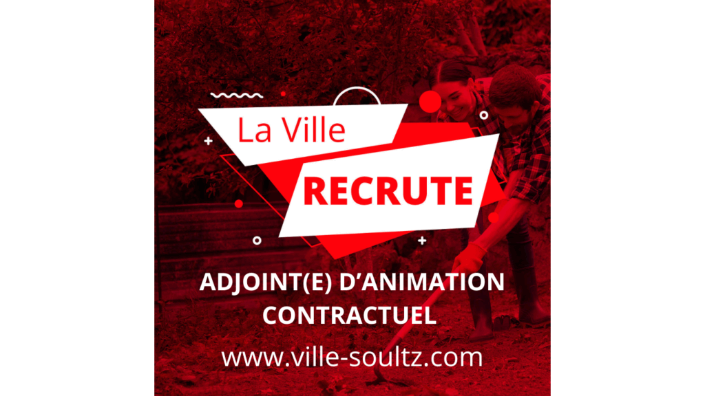 Offre d’emploi : Adjoint(e) d’animation contractuel