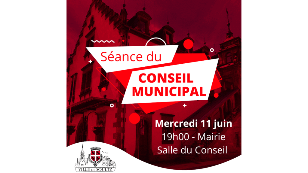 Conseil Municipal – 11 juin
