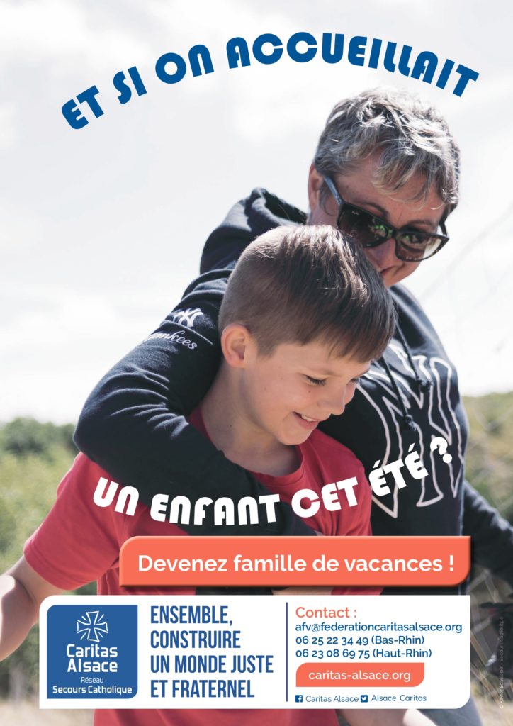Caritas cherche des familles de vacances