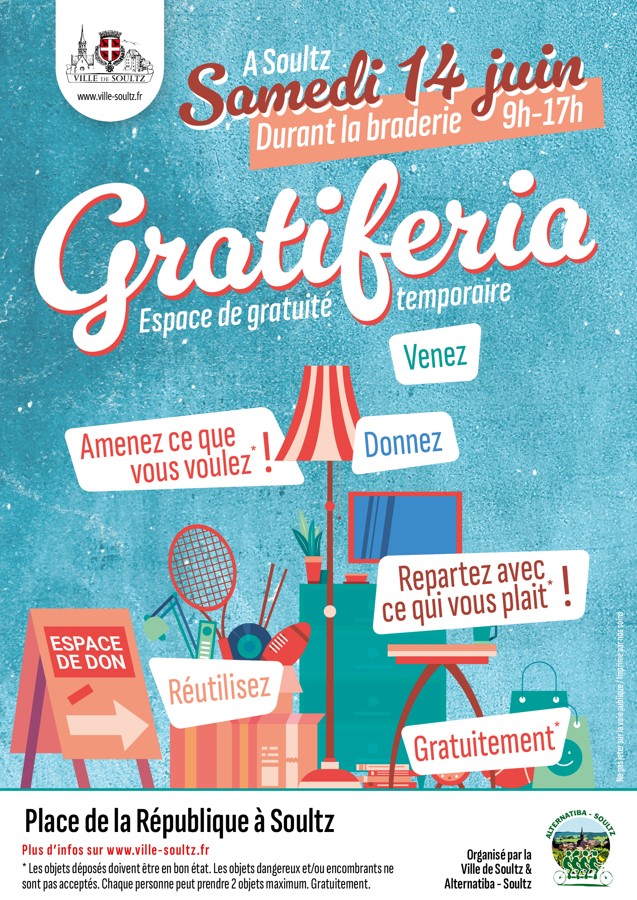 Gratiféria – Espace de dons temporaire