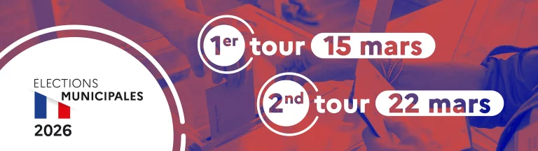 Elections municipales les 15 et 22 mars 2026