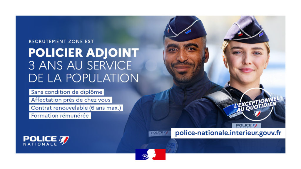 Pour vivre l’exceptionnel au quotidien, devenez policier adjoint