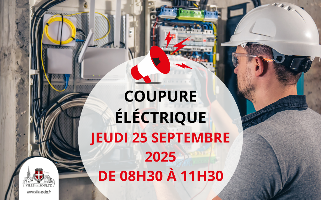Coupure d’électricité – Information ENEDIS