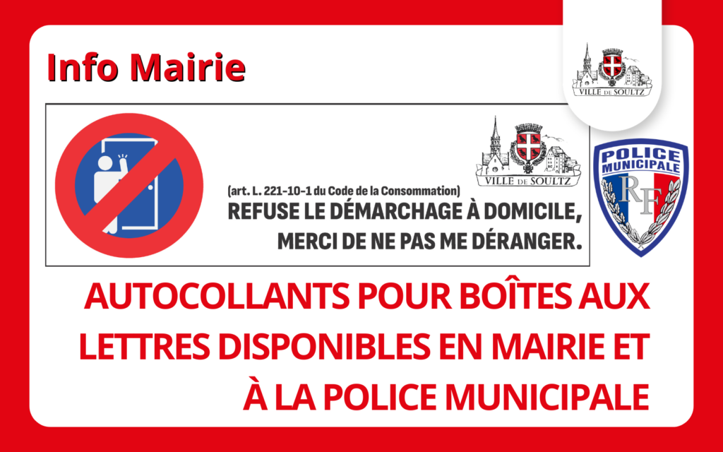 Info Mairie – Action stop démarchage