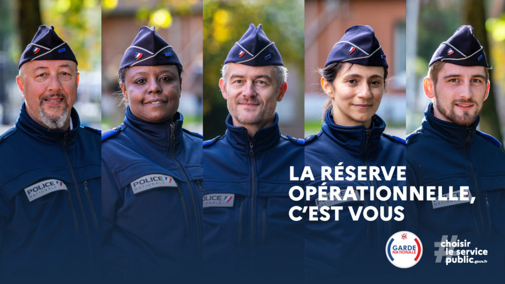 Réserve opérationnelle de la Police Nationale – phase de recrutement lancée