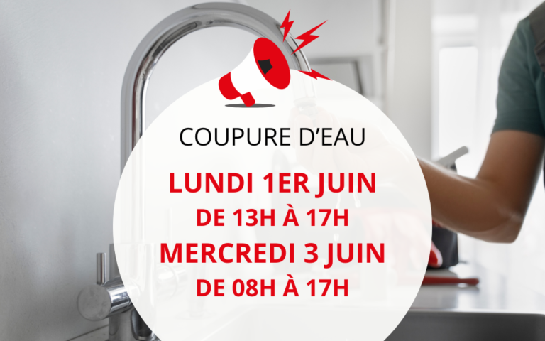Chantier rue du Buhlfeld : coupures d&rsquo;eau potable