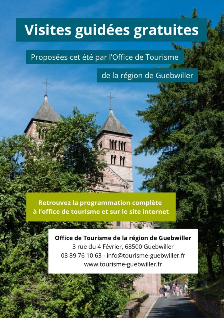 Visites guidées gratuites – Été 2026