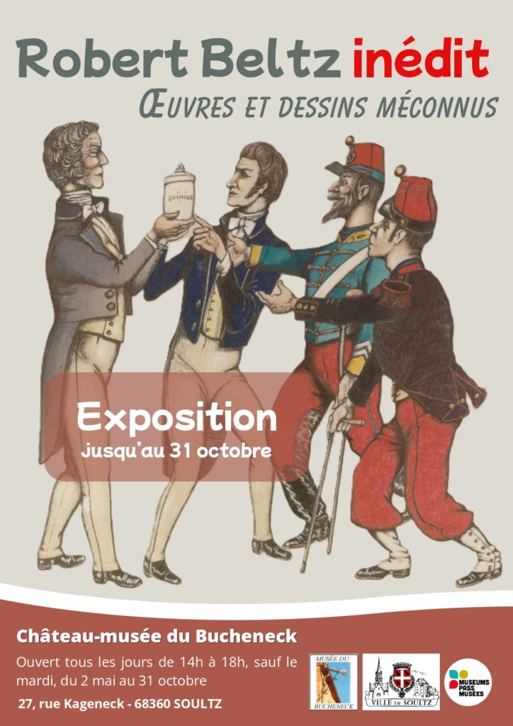 Exposition Robert Beltz inédit : oeuvres et dessins méconnus au Château-musée du Bucheneck