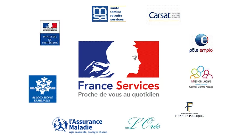 Logos des partenaires de France Service